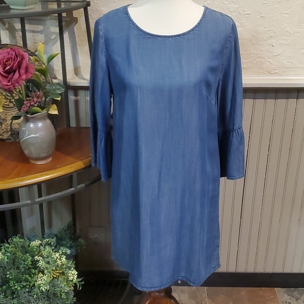 Paper Crane* Denim Dress